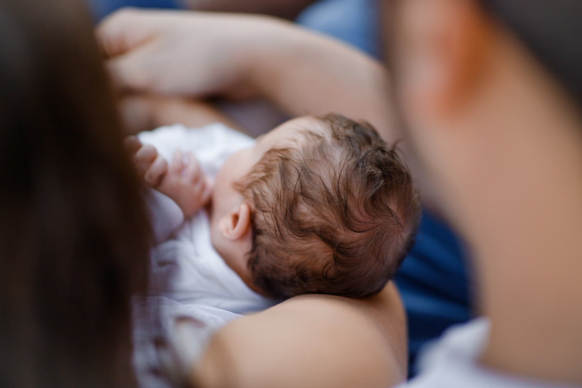 Mutter mit Baby